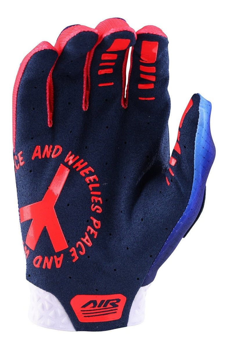 Guantes MTB Troy Lee Designs Air Lucid White / Blue
